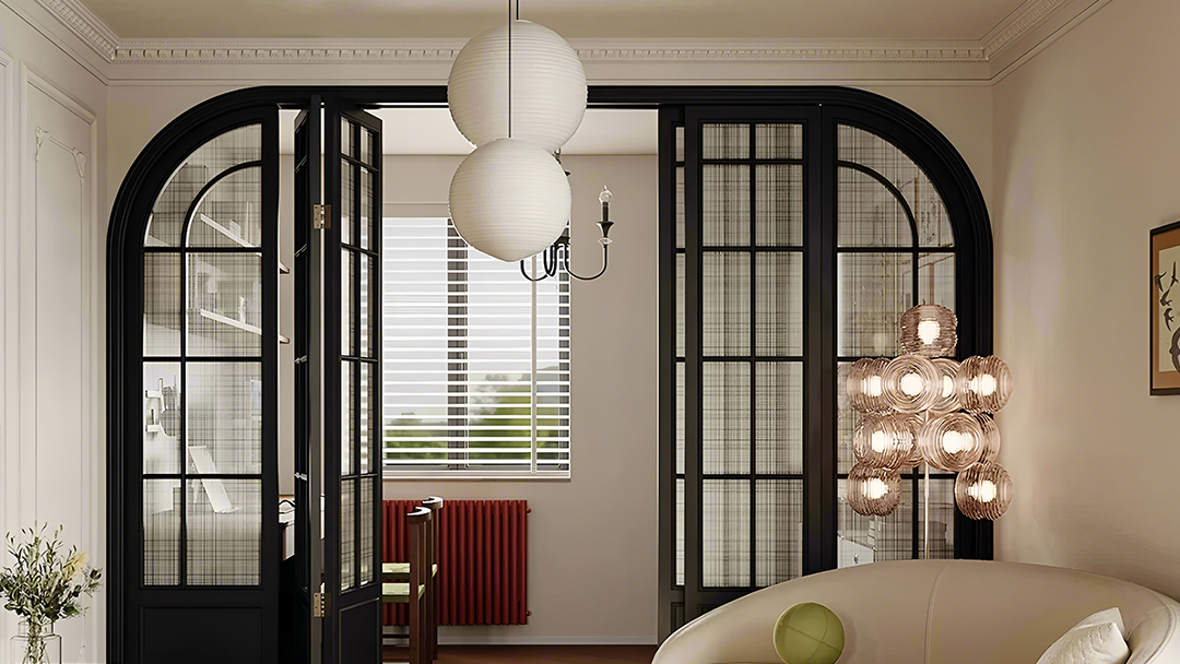 Curved sliding door: a space aesthetics innovator that breaks boundaries