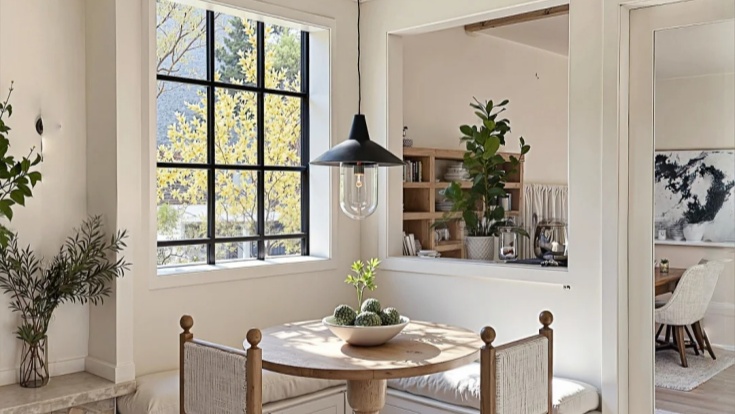 The changing dining room: More glass, more light, more life